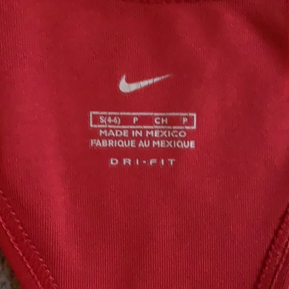 Nike red workout bra - Picture 3 of 4